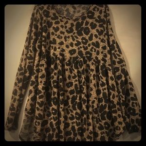 Leopard tunic